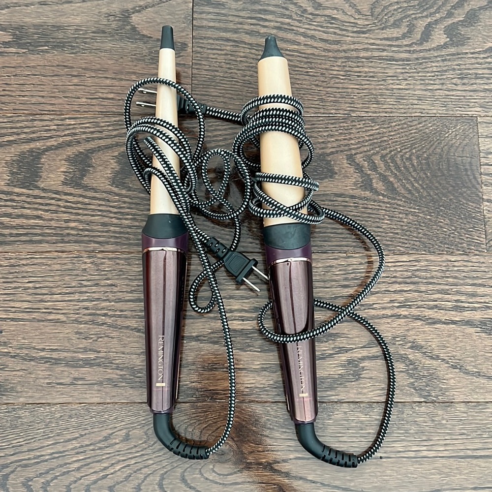 Remington Curling Wands | ceramic and tapered | curls and waves | hair tools